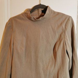 Ann Taylor Stretch 12P Long Sleeve Fitted Top